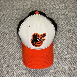 Men’s Baltimore Orioles White/Orange Hat - S/M